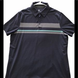 All in motion, Short sleeve polo, XL, Navy Blue